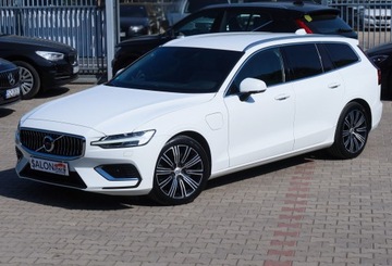 Volvo V60 II  Kombi Plug-in 2.0 T6 Plug-In Hybrid 341KM 2021 Volvo V60 T6 341ps AWD Inscription 360 Hak Harman Pamięć Ogrz.Szyba+Kierown, zdjęcie 4