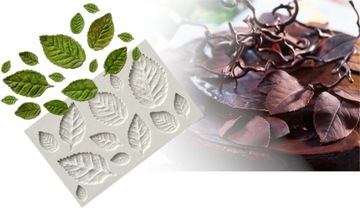 Форма Листья Листья для шоколадной смолы, мыльного воска