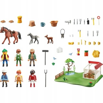 PLAYMOBIL 70978 My Figures: Ranczo Figurki Konie