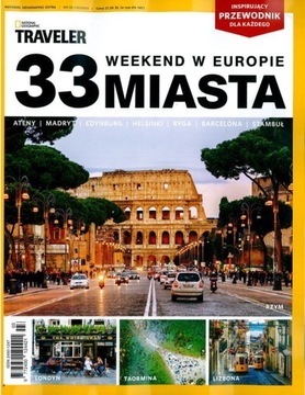 NATIONAL GEOGRAPHIC TRAVELER - WEEKEND W EUROPIE 33 MIASTA