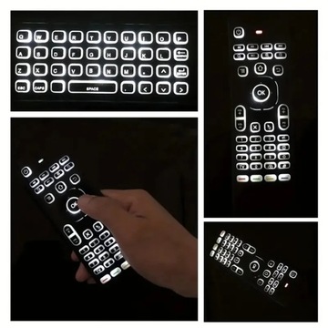 Удаленная мышь MX3 с подсветкой, беспроводная клавиатура 2,4G для Android TV