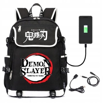 Anime Demon Slayer plecak szkolny tornister