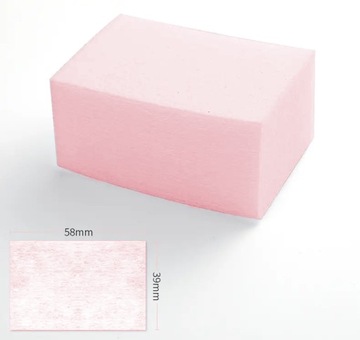 БЕЗПЫЛЬНАЯ ФЛИНЗОВАЯ 1-СЛОЙНАЯ СМЕНА - РОЗОВАЯ 540 шт.