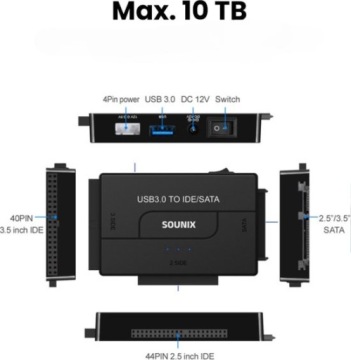 USB 3.0 SATA IDE 2,5