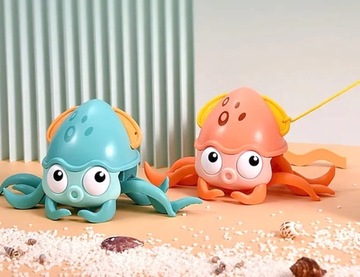 ИГРУШКА ОСЬМИНОГ ДЛЯ КУПАНИЯ И ОБУЧЕНИЯ ПОЛЗАТЬ