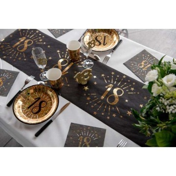Настольная дорожка на 18 лет Sparkling - 30 см x 500 см