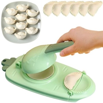MASZYNKA FORMA DO LEPIENIA PIEROGÓW PIEROGARKA 2w1 KÓŁKA Pierożnica Pierogi