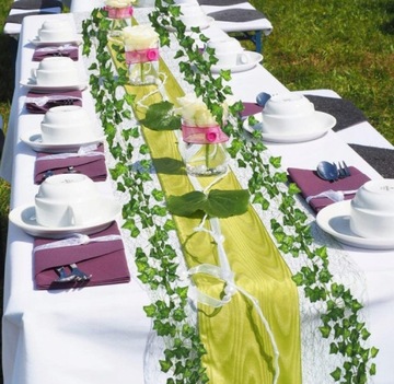 3 искусственных плюща для настенной гирлянды на балконе 6 м