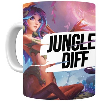 Kubek LEAGUE OF LEGENDS - JUNGLE DIFF - LILLA