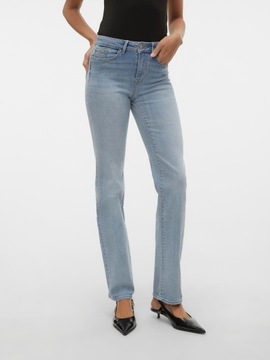 VERO MODA Straight-Jeans VMFLASH SPODNIE JEANS ROZMIAR L/32