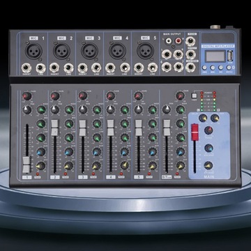 7-канальный Bluetooth-микшер USB-консоль
