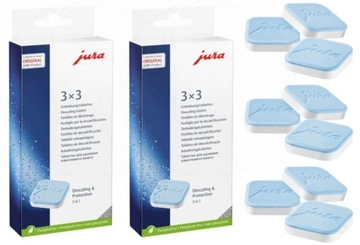 2 x JURA TABLETKI ODKAMIENIAJĄCE EKSPRES 3X3 9 SZT