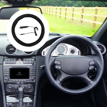 Чехол на руль автомобиля включает в себя рукав