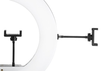 СВЕТОДИОДНАЯ КОЛЬЦЕВАЯ ЛАМПА ДЛЯ МАКИЯЖА ШТАТИВ ДЛЯ СЕЛФИ