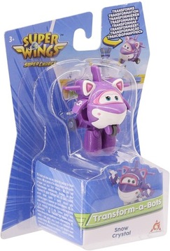 Super Wings EU740063 Transformat-a-Bots Fioletowy