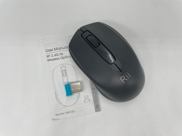 Myszka bezprzewodowa Rii RM100+ sensor optyczny