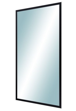Lustro w nowoczesnej wąskiej ramie 74x54 9 kolory