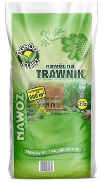 NAWÓZ DO TRAWY TRAWNIKÓW WIOSENNY JESIENNY Z AZOTEM FOSFOREM POTASEM 25KG