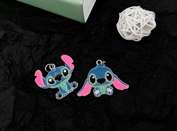 ŁAŃCUSZKI ZESTAW 2szt BFF STICH PRZYJAŹŃ OHANA