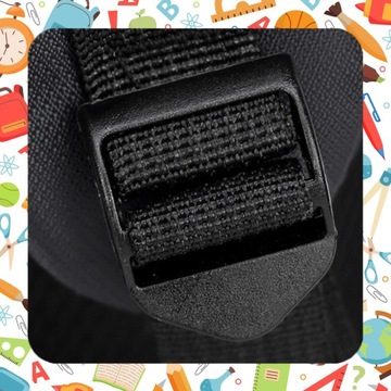 PLECAK MĘSKI DAMSKI DO PRACY SZKOŁY CZARNY WODOODPORNY WYTRZYMAŁY 4 KOMORY