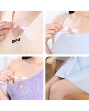 Двухсторонние салфетки для одежды прозрачные 36 шт.