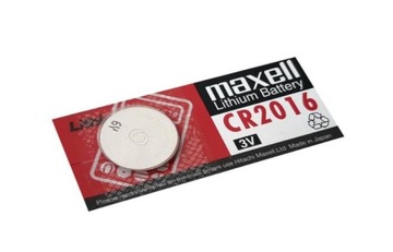 1x Литиевая БАТАРЕЯ MAXELL CR 2016 3В 1 шт. ЯПОНИЯ