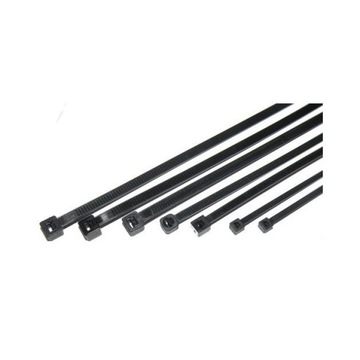 Opaska zaciskowa czarna zip 2,5 x 120 mm 100 szt