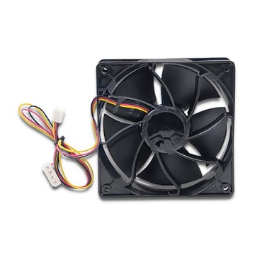 Вентилятор Qoltec ForceFan 6000 об/мин, 120 мм, 12 В