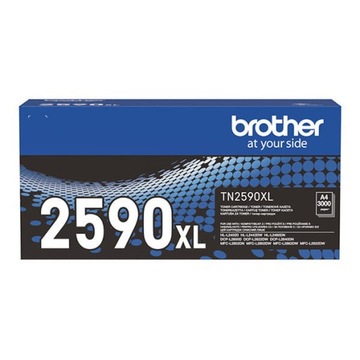 Органический тонер Brother TN-2590XL Черный L2442dw L2622dw L2640dn L2802dw L2862dw