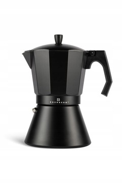 Kawiarka Indukcyjna na 3 filiżanki 150ml Aluminiowa Zaparzacz Espresso Kawy