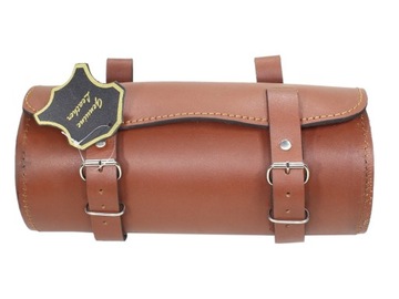 ЧЕХОЛ-КАРАНДАШ, РУЛОН, НАТУРАЛЬНАЯ КОЖА, КОРИЧНЕВЫЙ