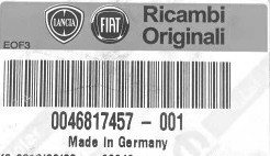 SIGNÁL ZVUKOVÝ FIAT SEICENTO PANDA 46817457