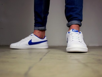 buty męskie Nike SKÓRZANE sportowe sneakersy SKÓRA trampki na co dzień