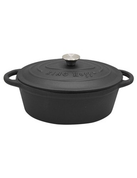 BRYTFANKA - GARNEK ŻELIWNY OWALNY . POJEMNOŚĆ: 6,2 L