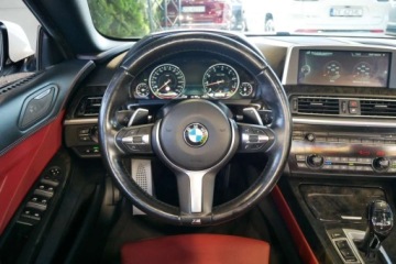 BMW Seria 6 F06-F12-F13 Cabrio 650i 450KM 2015 BMW Seria 6 Cabriolet 449KM Skory Navi 4x4 HeadUp Display Cam WentylacjaMi, zdjęcie 21