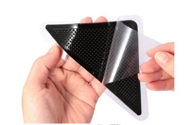 Накладки противоскользящие для ковра, треугольные, 4 шт.