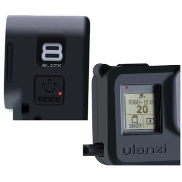 Силиконовый чехол ULANZI G8-3 для спортивной камеры GoPro HERO 8 BLACK + ремешок