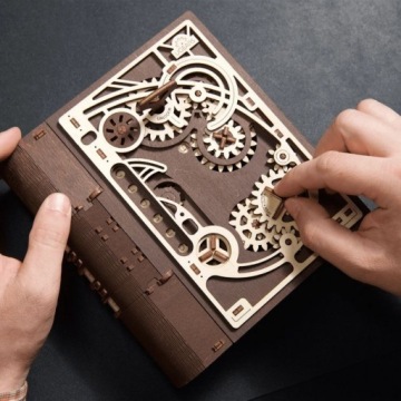 3D пазл UGEARS Книга секретов механическая модель для складывания
