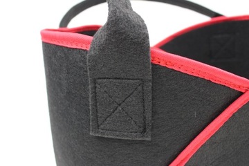 Сумка-шоппер из экологического фетра - RED