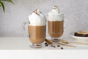 Стаканы для латте, набор из 6 стеклянных кружек Altom Design Werona, 310 мл