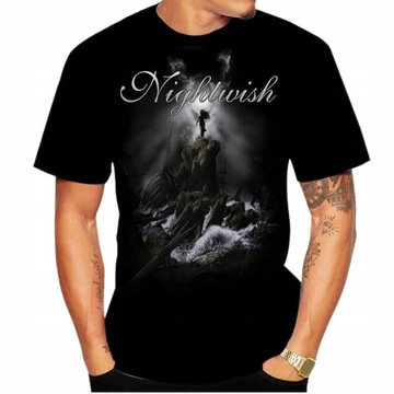 Pop Nightwish 3D Printed Cool koszulka męska,53XL