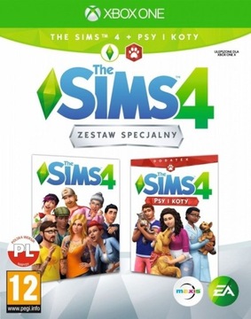 SIMS 4 PODSTAWA + PSY I KOTY - PL - nowa, folia!