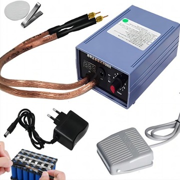ZGRZEWARKA PUNKTOWA DO BATERII Z PEDAŁEM NOŻNYM 5000W 0-800A