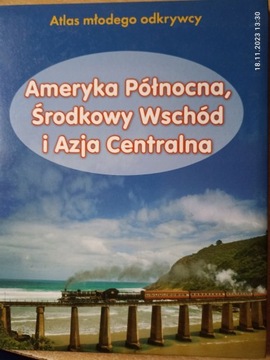 Atlas młodego odkrywcy Ameryka Północna Foster Karen