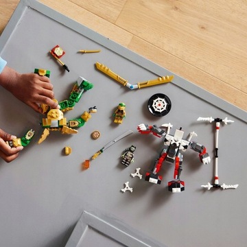 LEGO NINJAGO Столкновение Ллойда с мехом EVO 71781