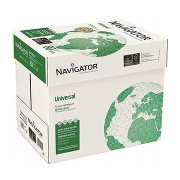 PAPIER KSERO BIUROWY A4 80G KARTON 5 RYZ NAVIGATOR