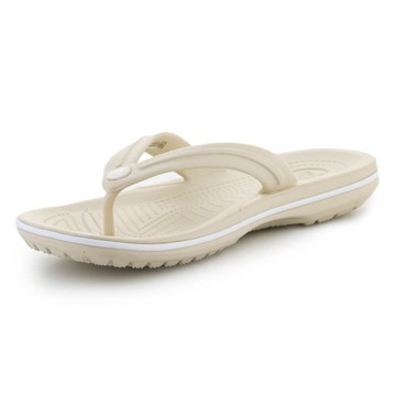 JAPONKI CROCS CROCBAND FLIP # UNISEX # 11033-2Y2 # BEŻOWE # 38-39 # M6/W8