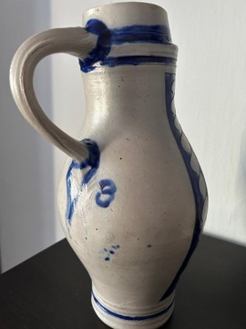 Ceramiczny ogromny dzban na wodę 34cm okazja /85