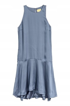 Sukienka Satynowa bez rękawów H&M r.32