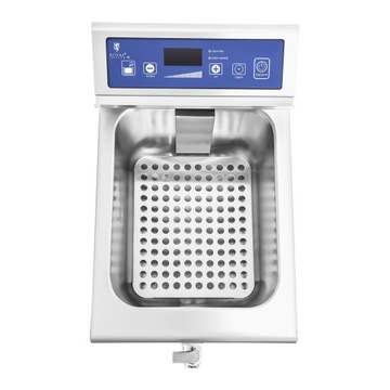 Индукционная фритюрница с краном 230В Royal Catering 10л